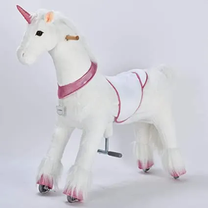 Unicorn Riding Horse