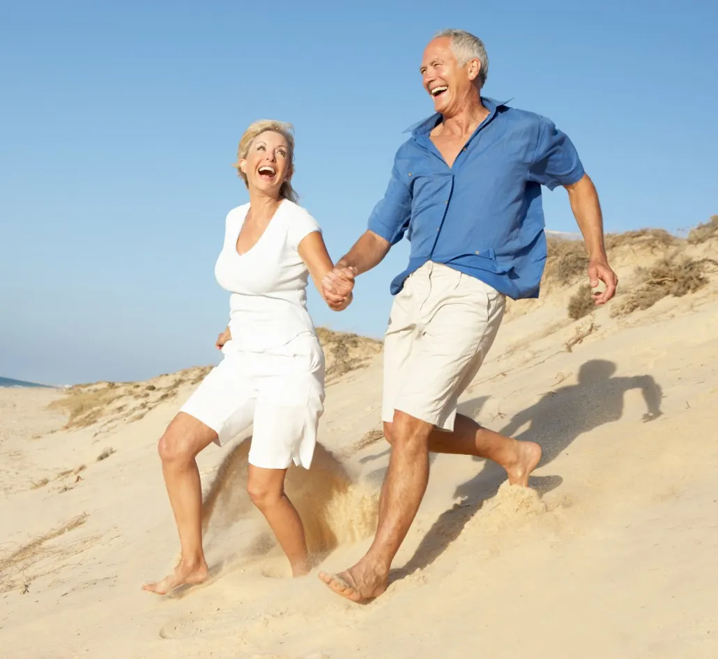 Happy Couple on Beach