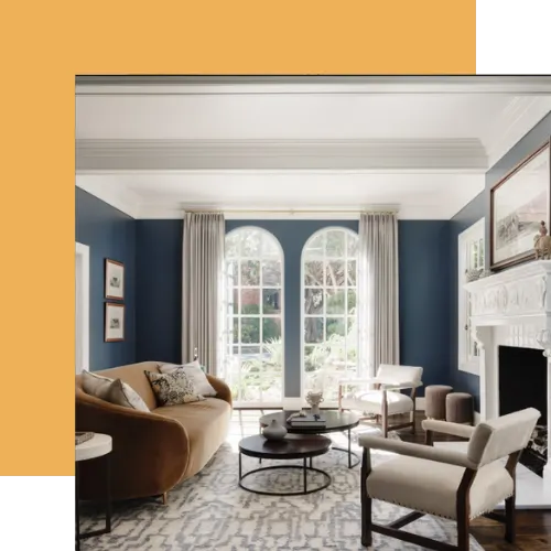 Interior work painting