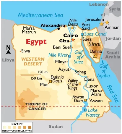 Egypt Map