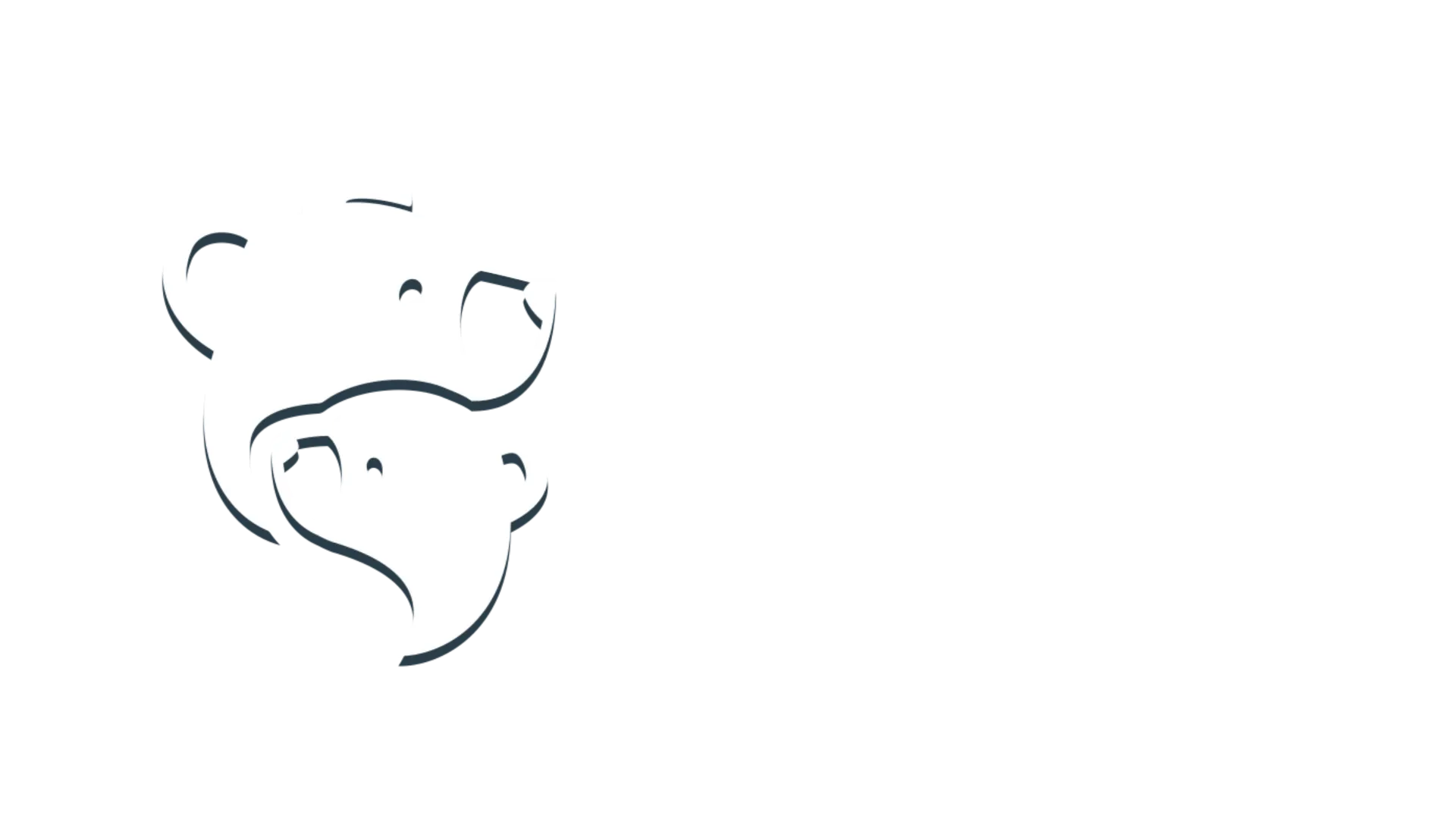 two-bear-heads-facing-each-other-for-see-more-bear-logo