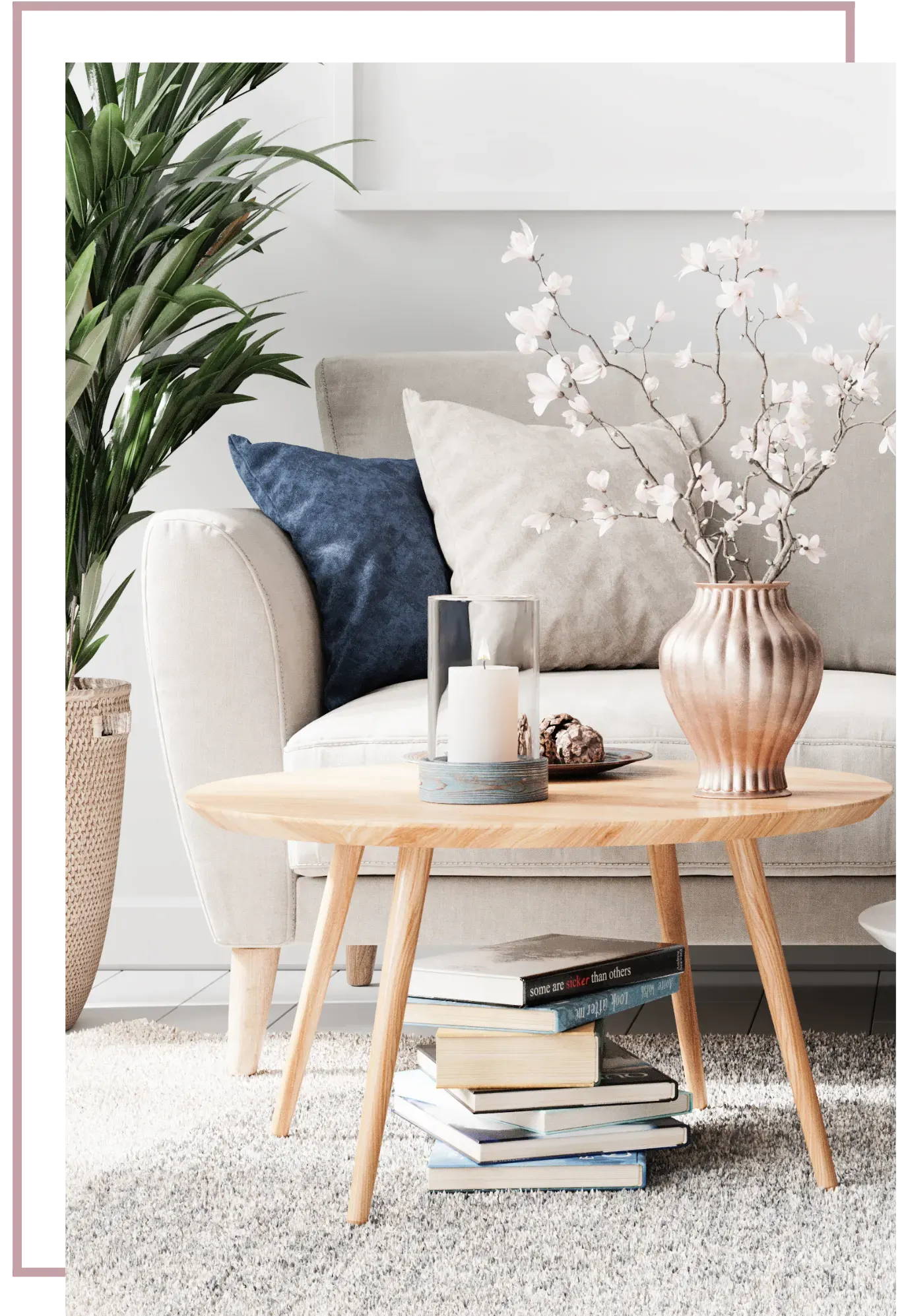 comfy armchair