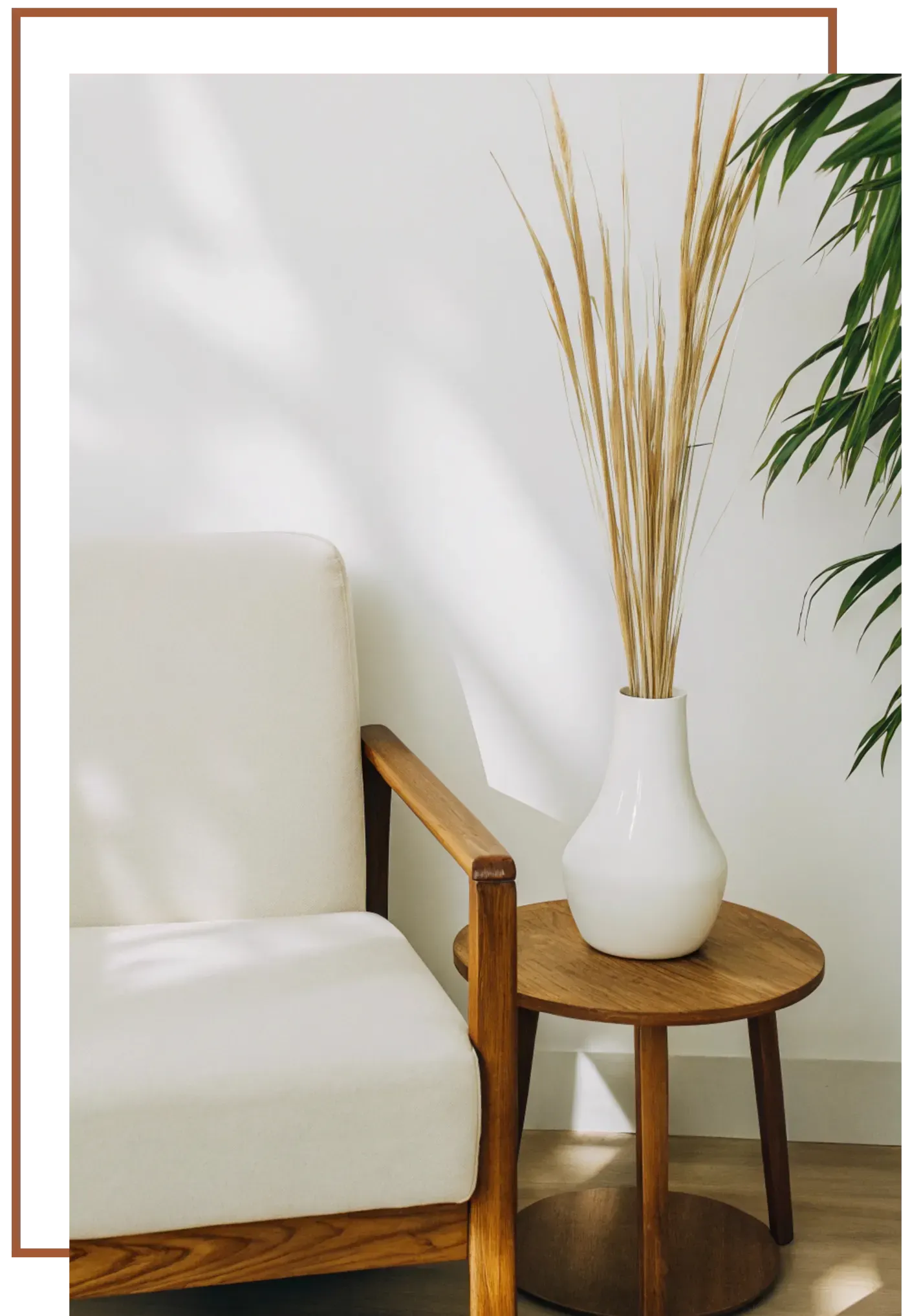 comfy armchair