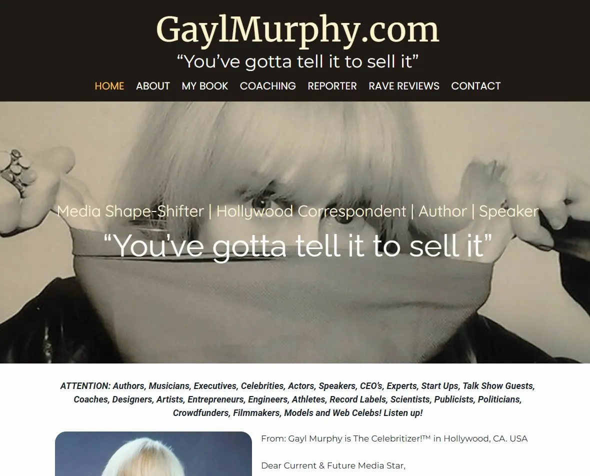 Gayl Murphy, Media Coach