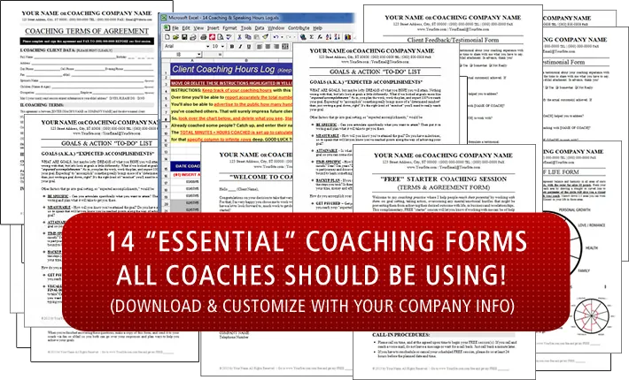 PR: Coaching Client Forms by Bart Smith