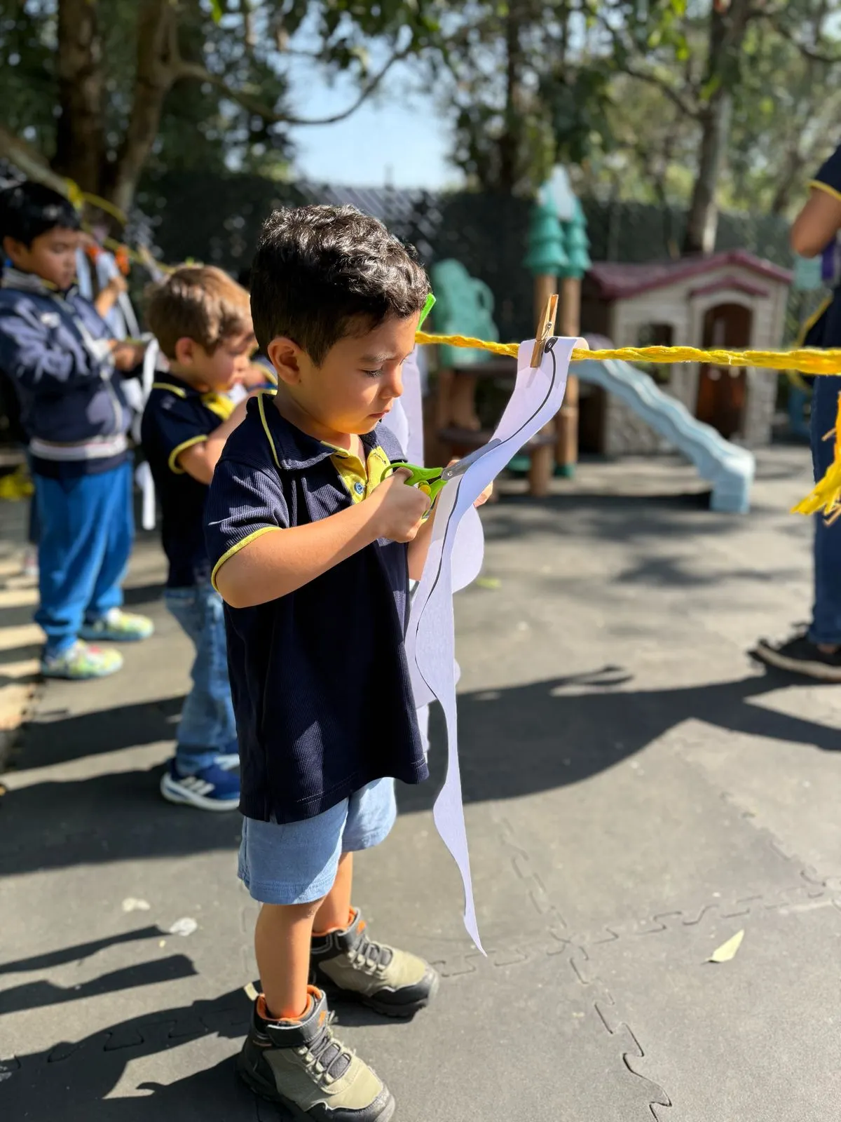 Actividad de estimulación cerebral infantil con enfoque en neurociencia Colegio WonderBeesPreschool, Cayalá zona 16