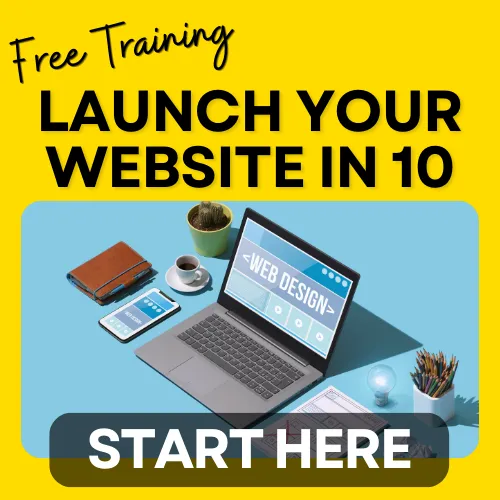 Image of the Launch Your Website in 10 free training