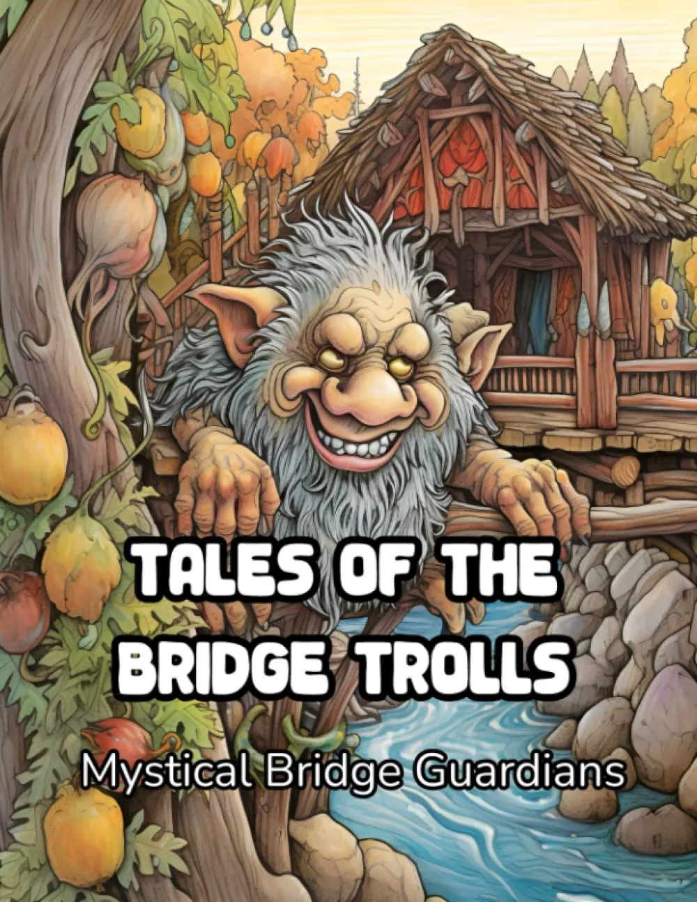 Tales of the Bridge Trolls: Mystical Bridge Guardians (Enchanted Realms : Coloring the Fantasy World)