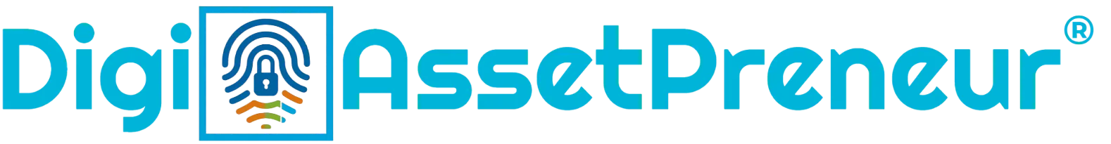 Official DigiAssetPreneur® logo representing the Digital Asset Entrepreneur identity. Features a stylized upward arrow and three‑color bar chart (orange, green, and blue) enclosed in a blue square outline. All colors used are the official branded colors of DigiAssetPreneur, symbolizing sovereign growth, digital asset ownership, and entrepreneurial momentum.
