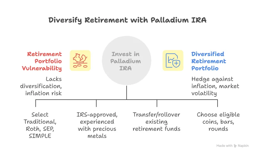 Diversify retirement with palladium ira
