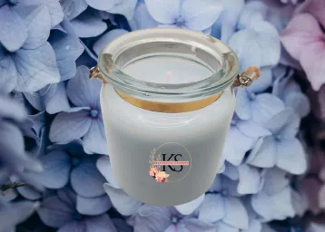 KNS Delightful Candles Glass Candle Collection Very Berry 