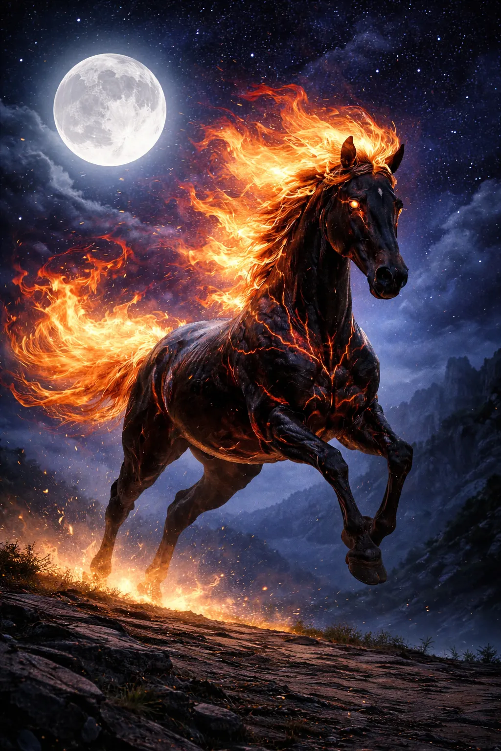 fire horse
