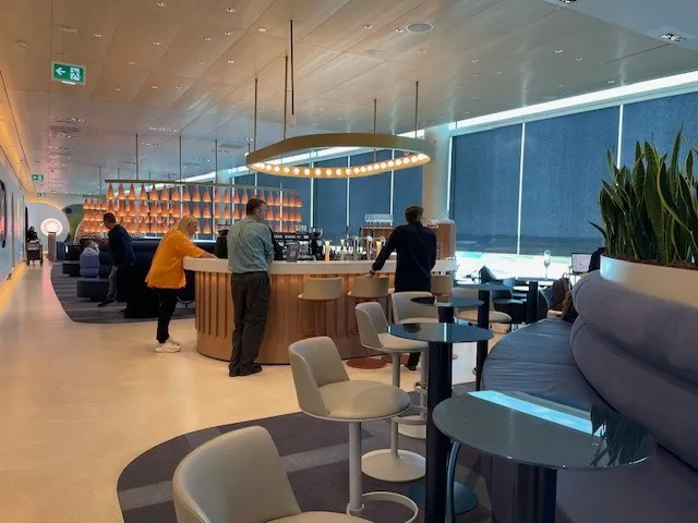 Oneworld Lounge op Schiphol( Niet-schengen)