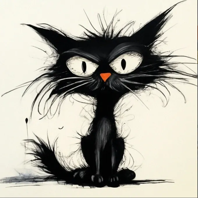 cat-caricature
