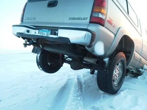 Pickup Through Ice