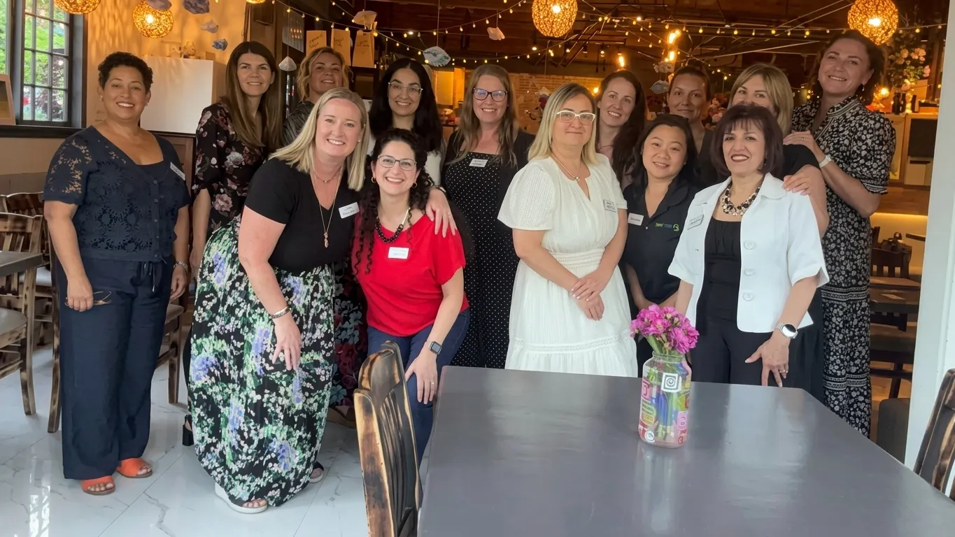 Women at a past In Good Company evening