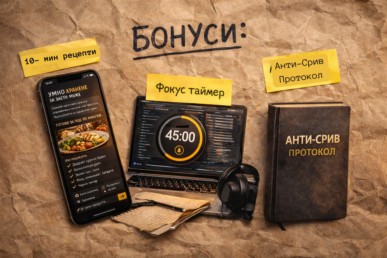 3 бонуса към Нервно препрограмиране