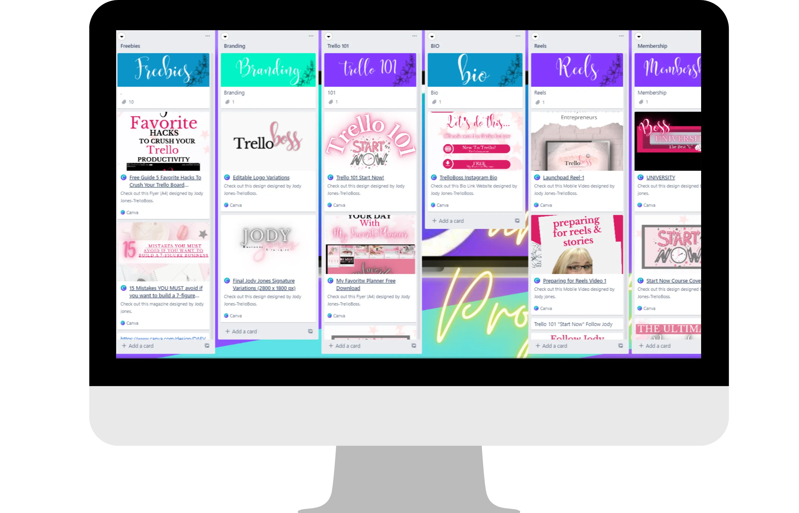 Canva Trello Jody Jones TrelloBoss