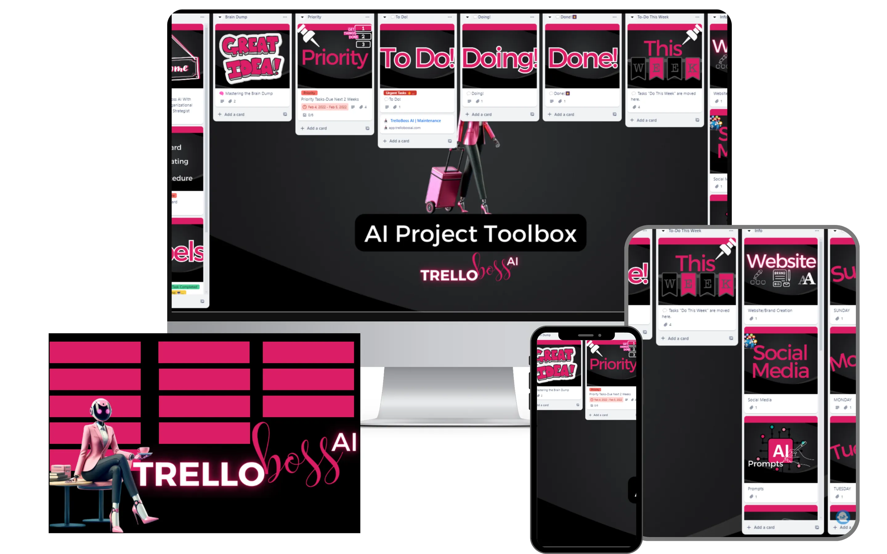 TrelloBoss AI Trello Board