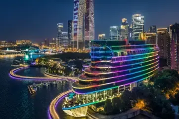 Crowne Plaza Suzhou Exterior Night