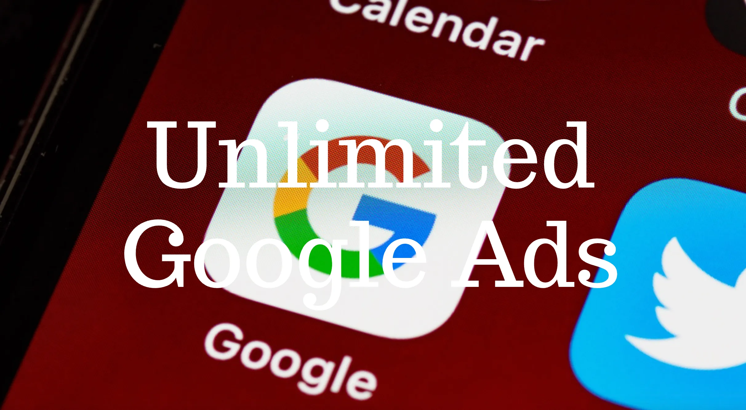 unlimited google ads