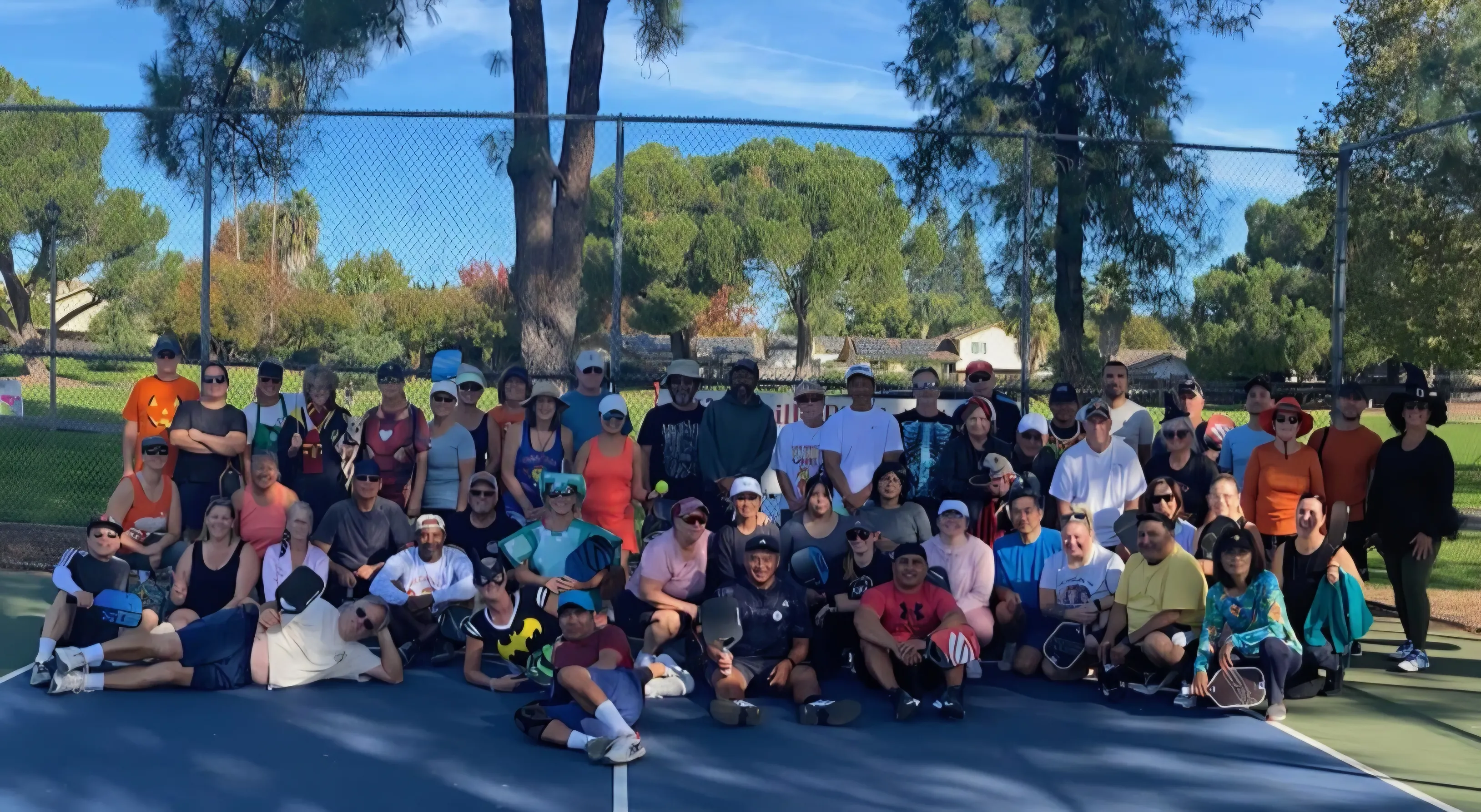 Two lovely VVPB members in front of table