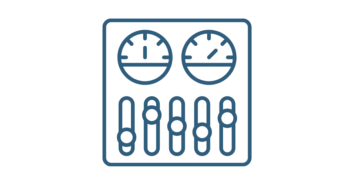 control panel dashboard tile