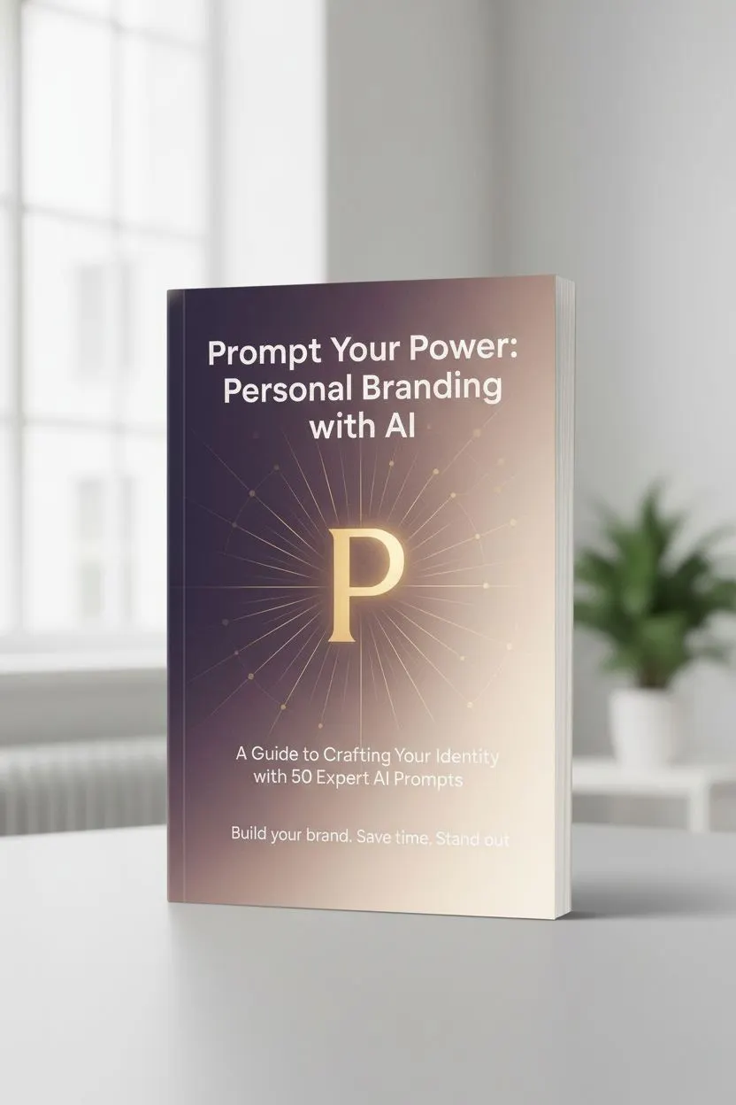 Prompt your power personal branding AI toolkit mockup