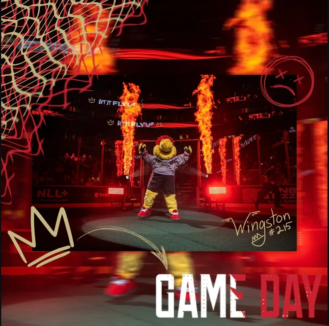 Philadelphia Wings Wingston Graphic