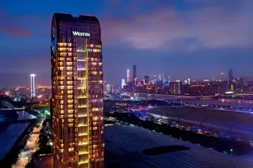 The Westin Pazhou Exterior Night