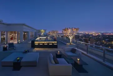 New World Beijing Hotel Rooftop Terrace