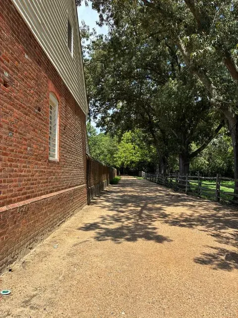 Path demonstrating looking back, photo taken in Colonial Williamsburg