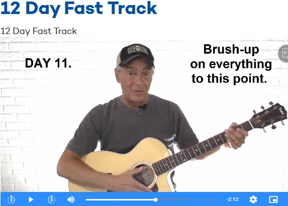 Guitar Fast Track day 2