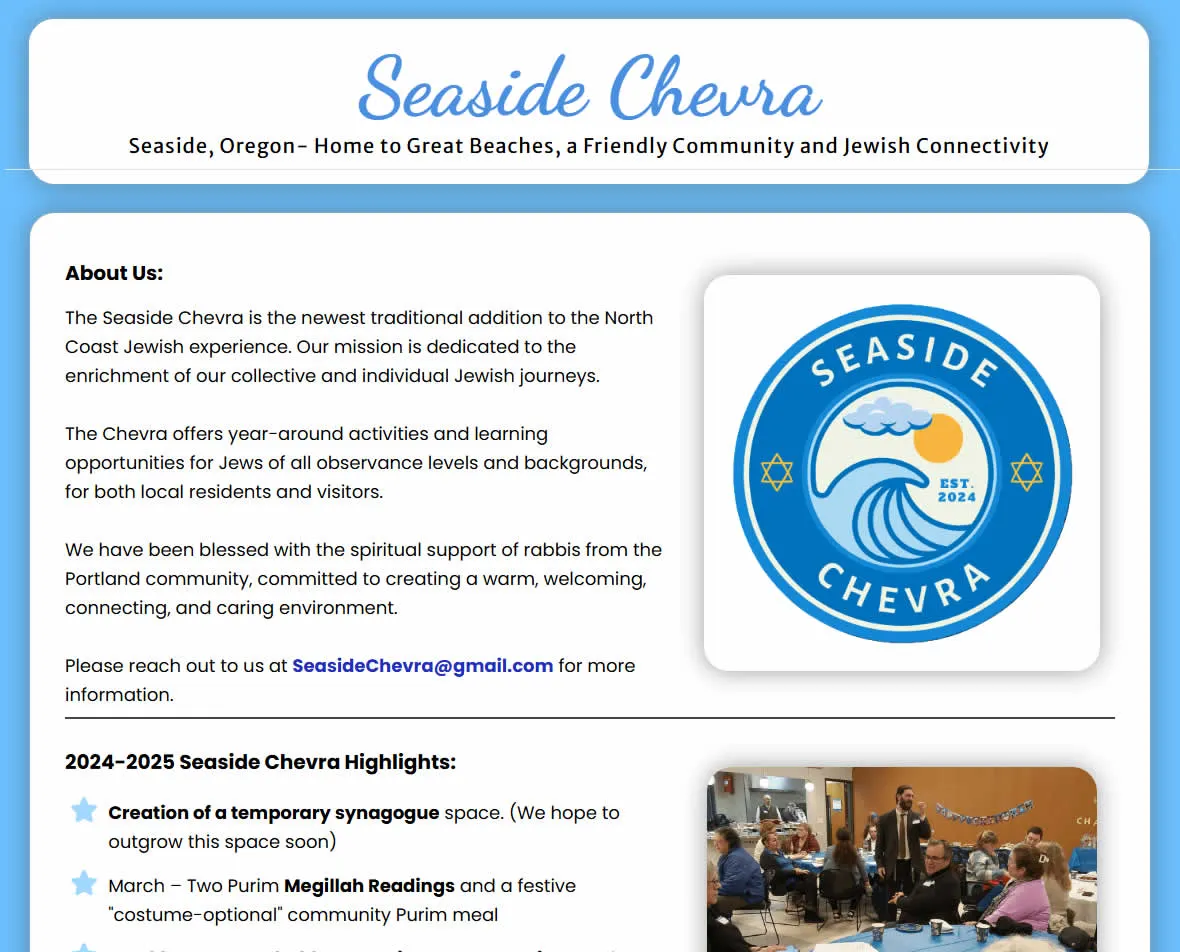 SeasideChevra.com