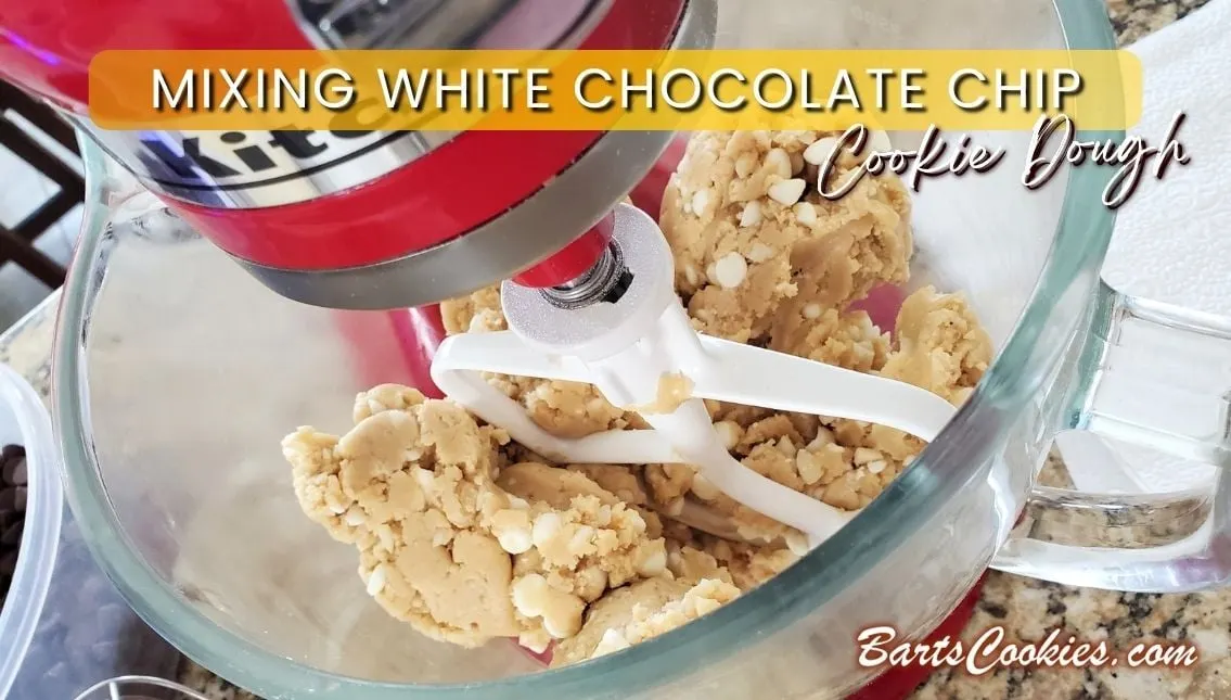 Blending Bart Smith's White Chocolate Chip Cookie Dough