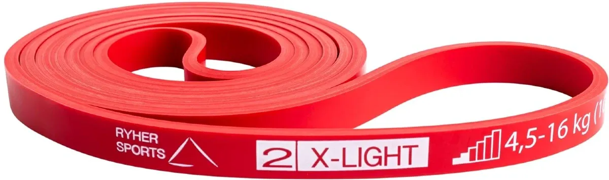 Banda elastica de tracción roja marca Ryher