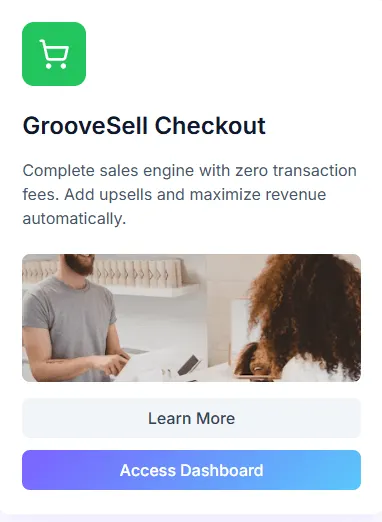 image of GrooveSell app in Scale.gg dashboard