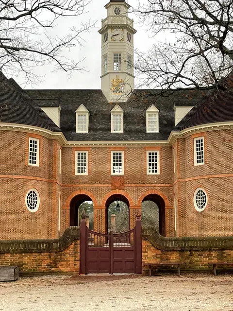 Capitol Building reconstructed in Colonial Williamsburg where Patrick Henry's Resolves were passed in response to the Stamp Act