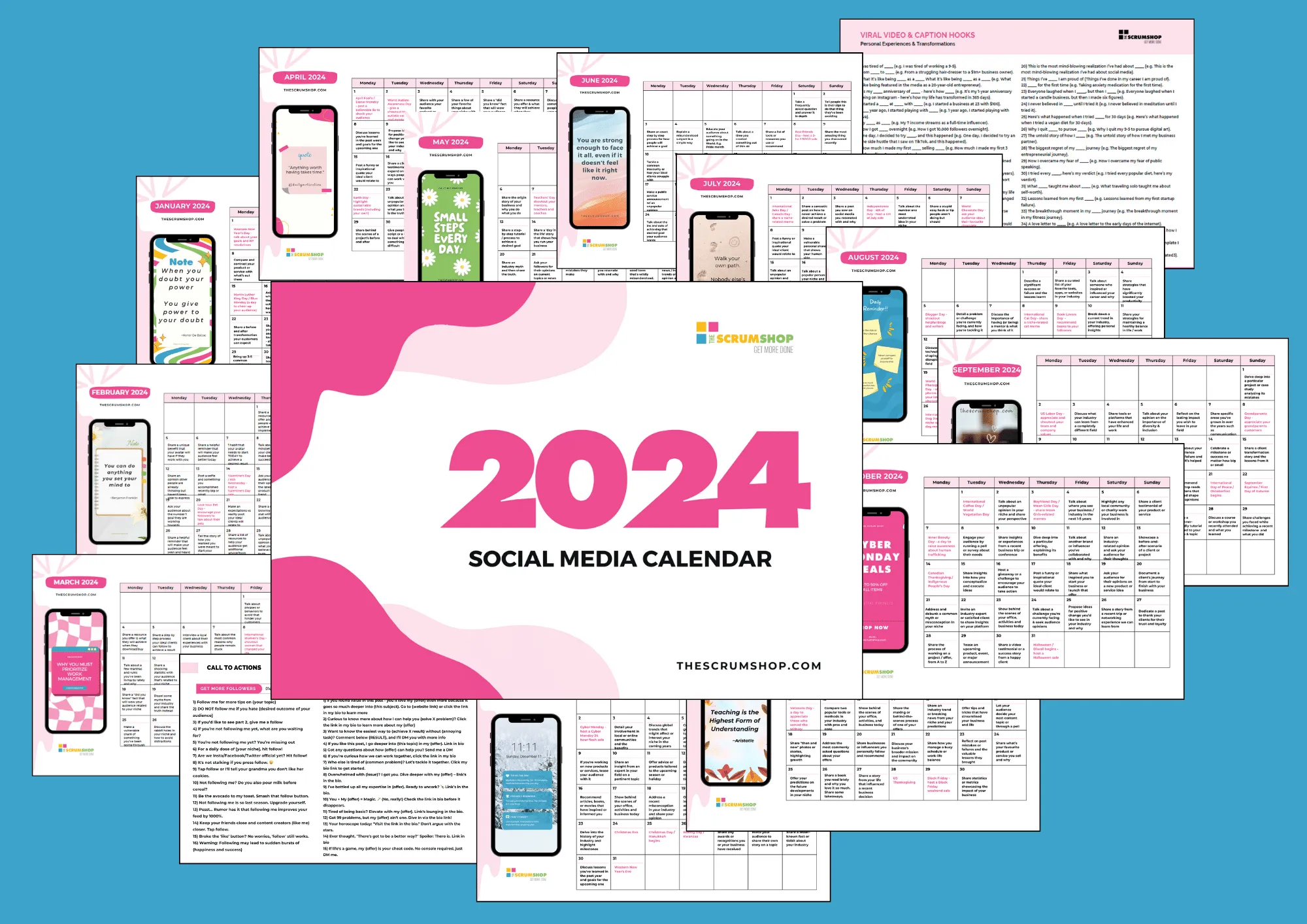 2024 Social Media Calendar