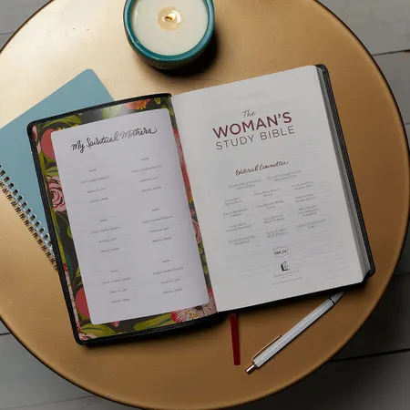 NKJV, The Woman's Study Bible, Hardcover, Red Letter, Full-Color Edition