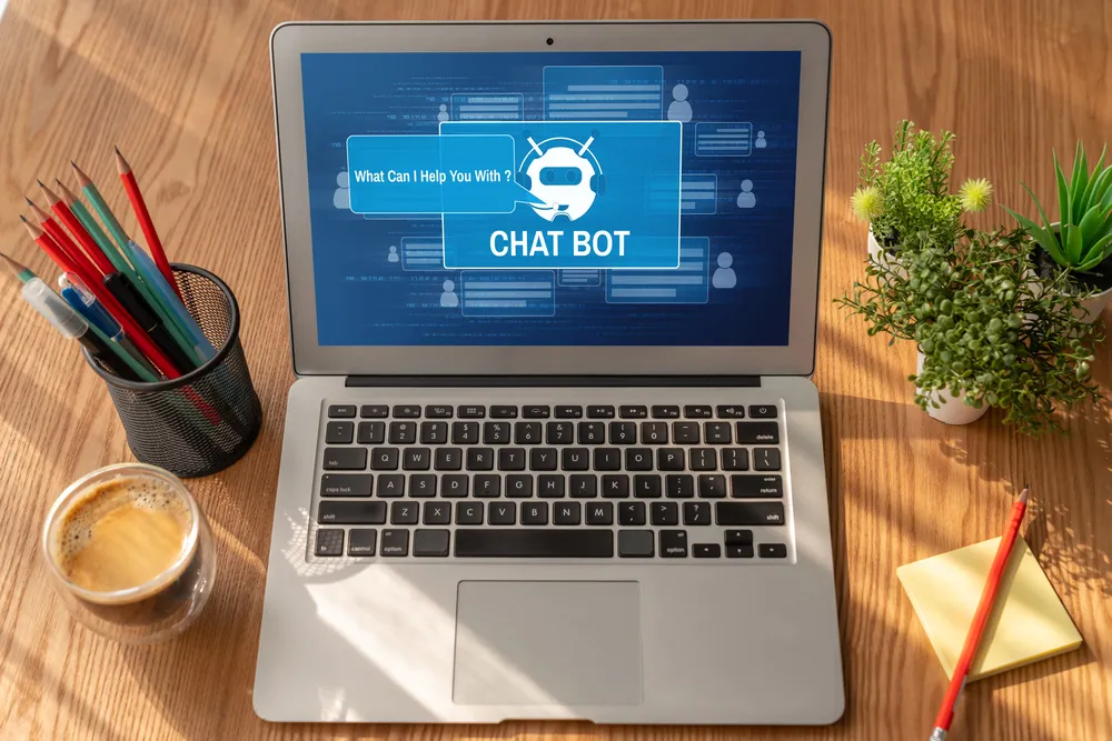 chat bot laptop