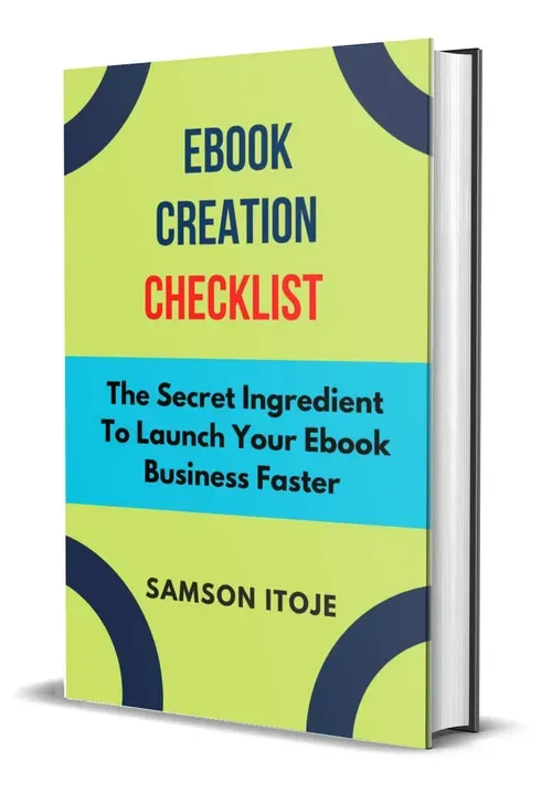 ebook creation checklist