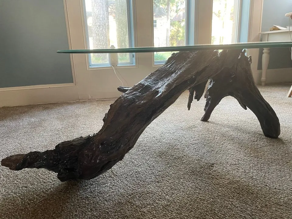 driftwood coffee table