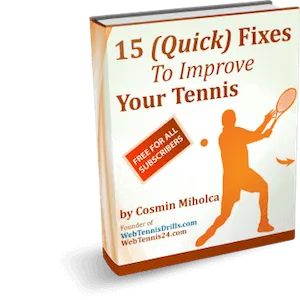 ebook - 15 quick fixes to improve your tennis