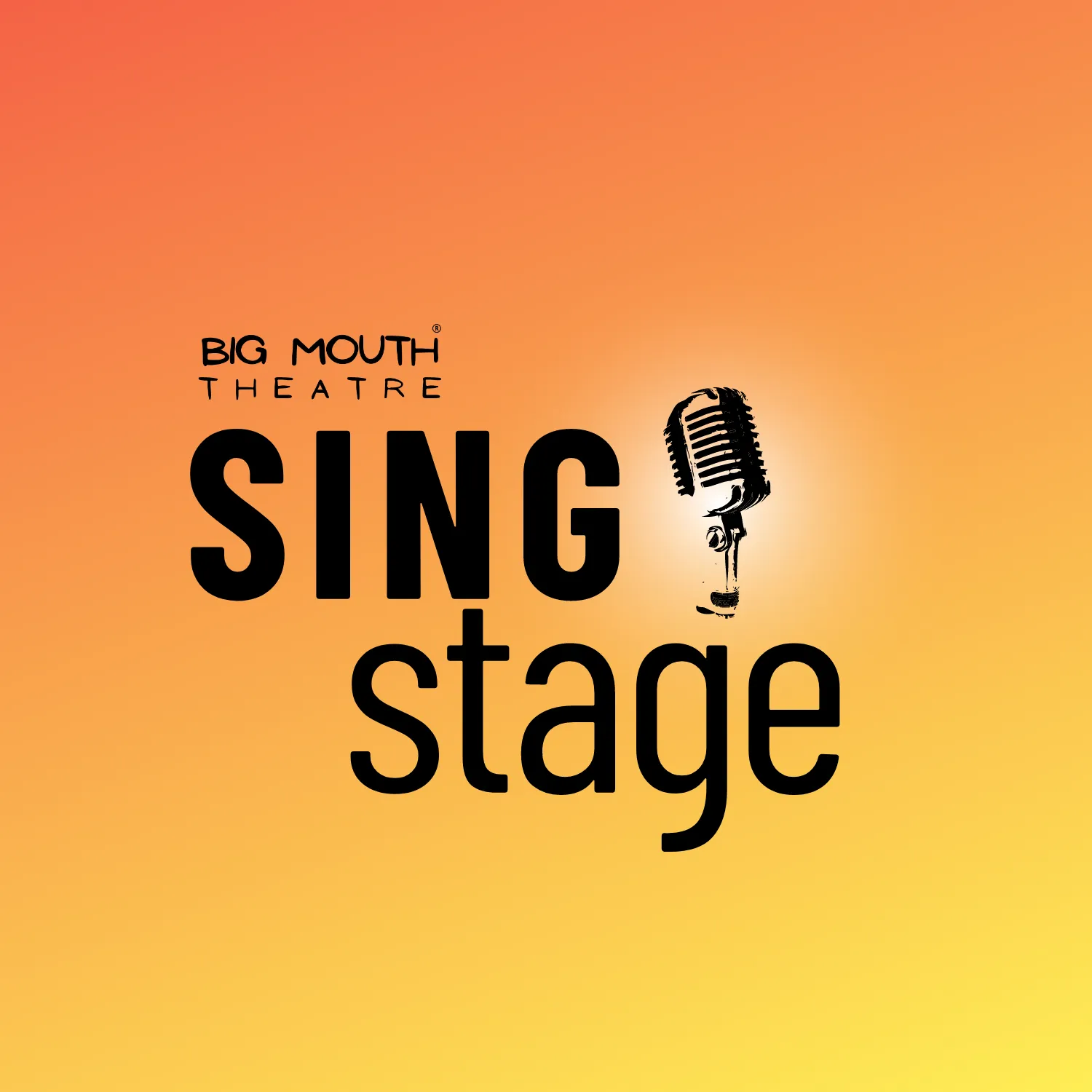 Big Mouth Theatre SINGstage logo