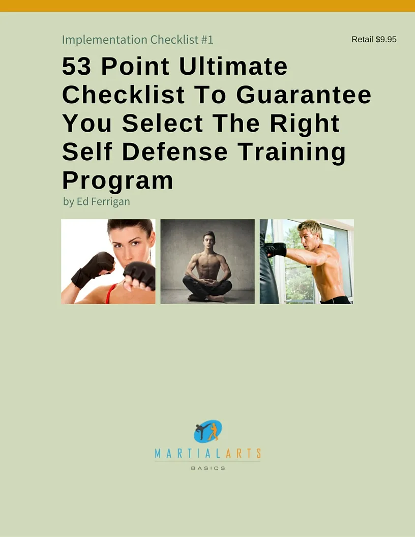 The martial arts school selection guide