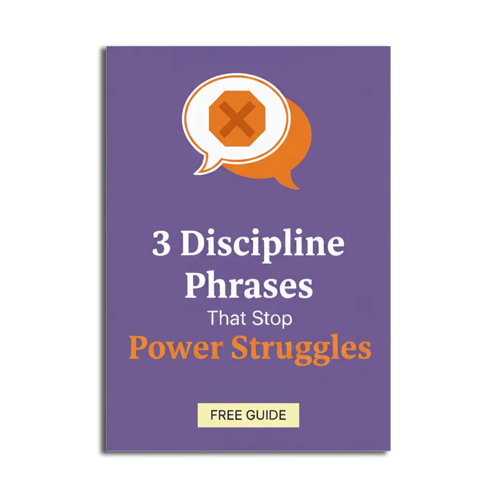 3 Discipline Phrases That Stop Power Struggles