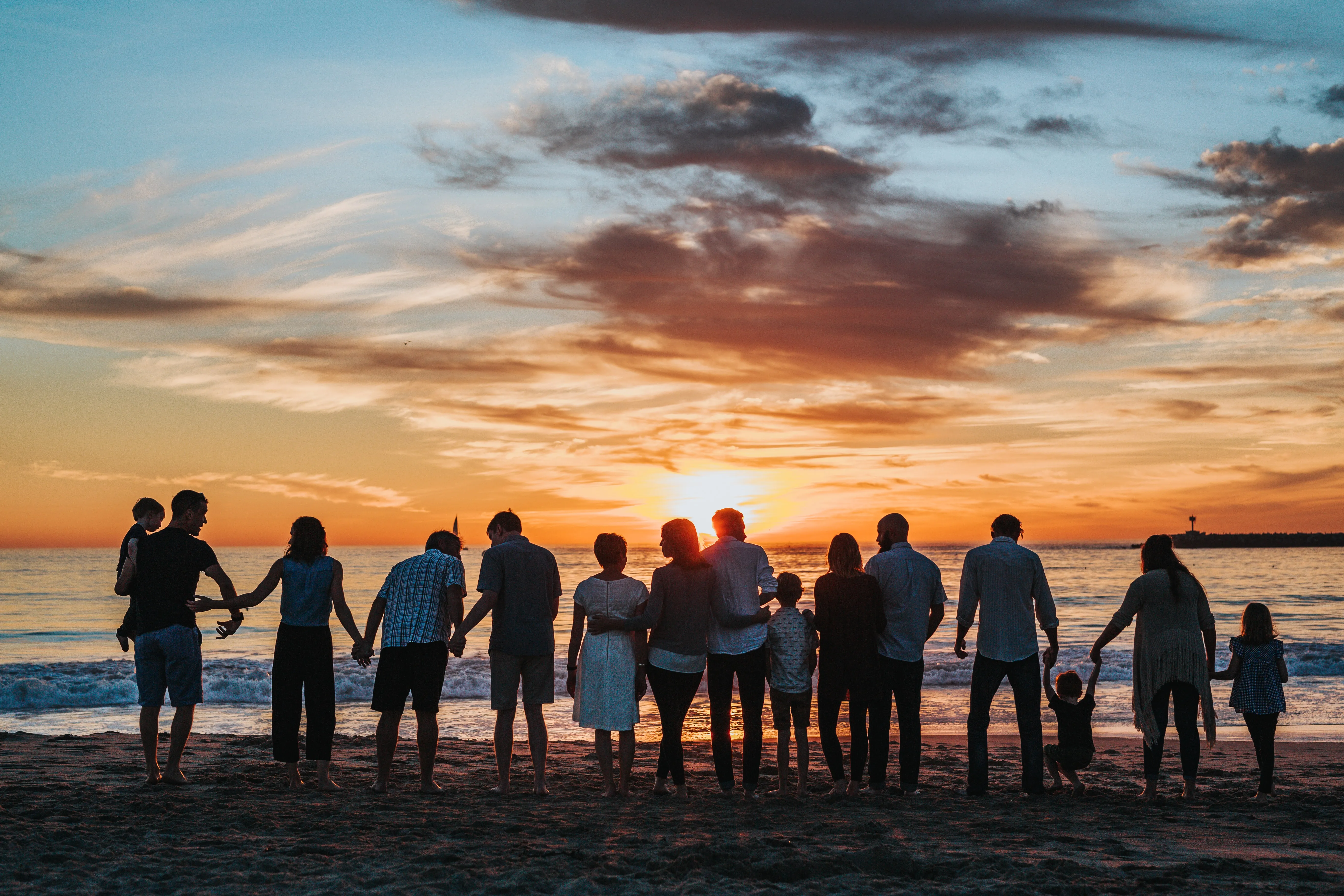 Family Generations Unity Beach Love End-of-Life Planning