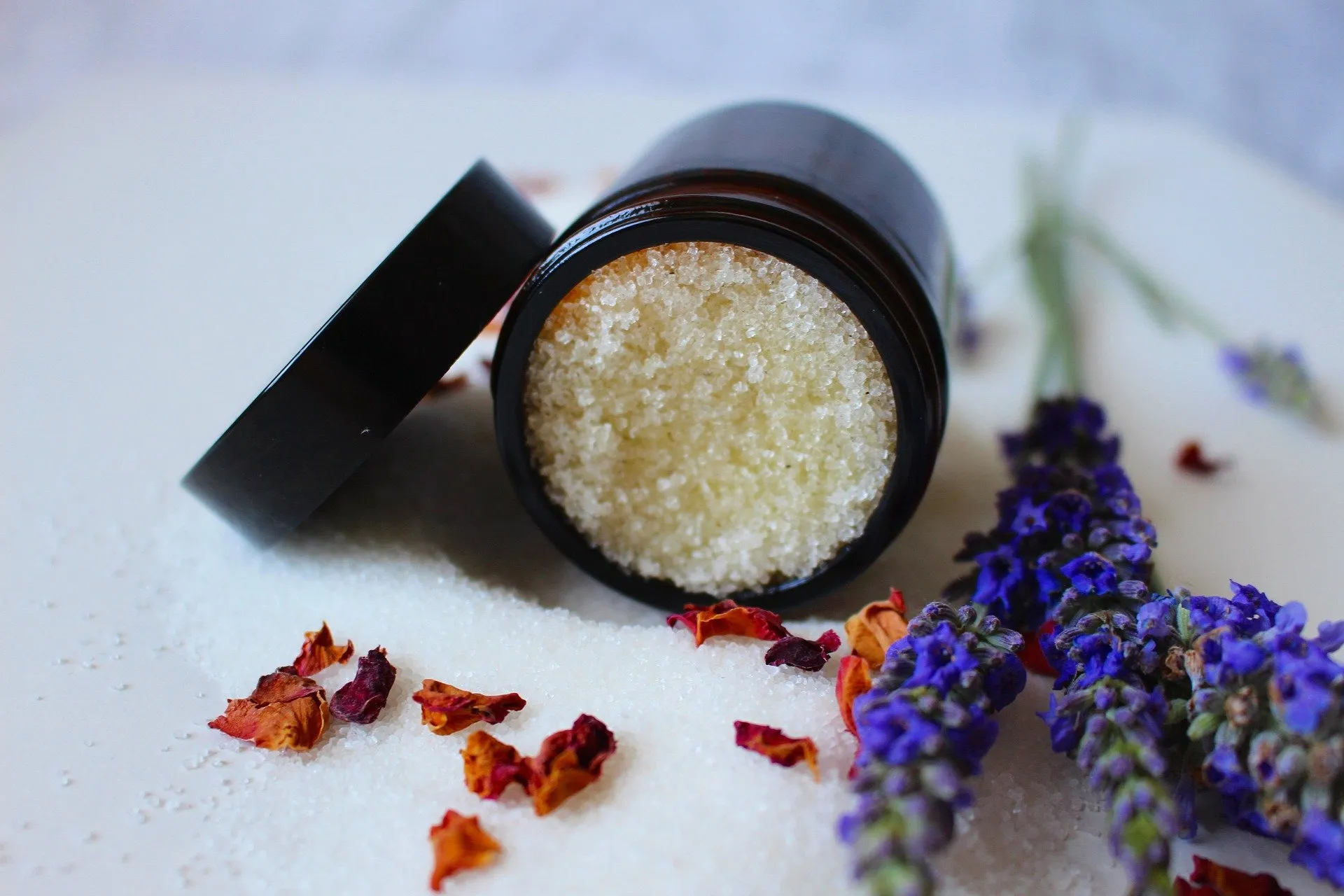 Honey sugar scrub