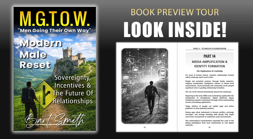 M.G.T.O.W.  Men Going Their Own Way by Bart Smith